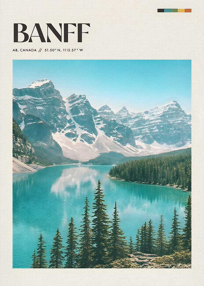 Banff National Park Landscape