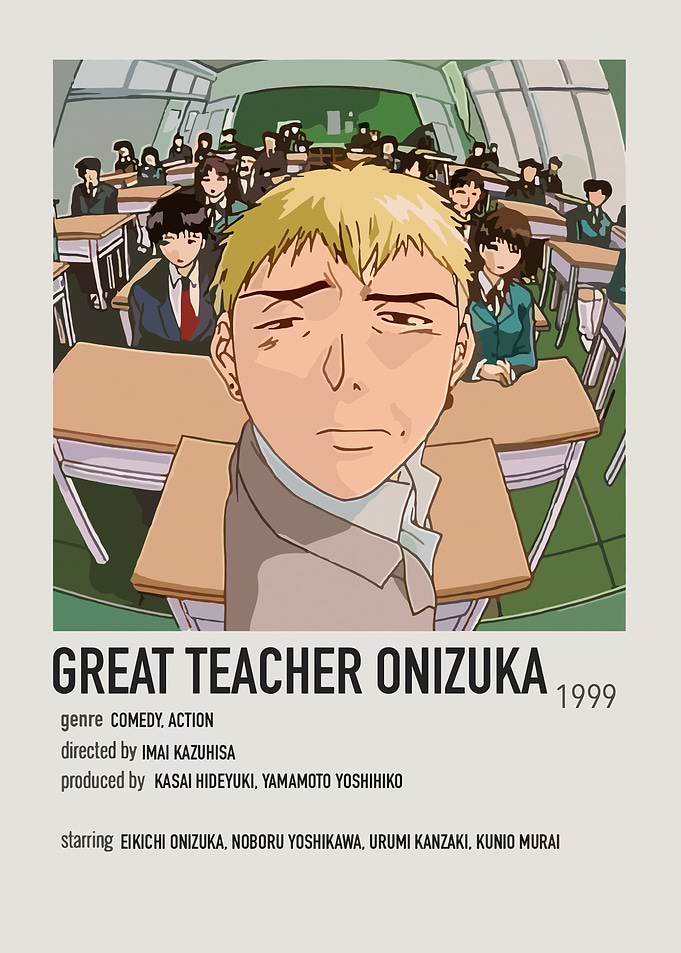 Great Teacher Onizuka Anime Poster