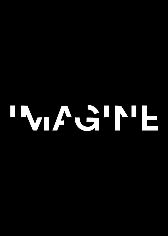 Imagine text art