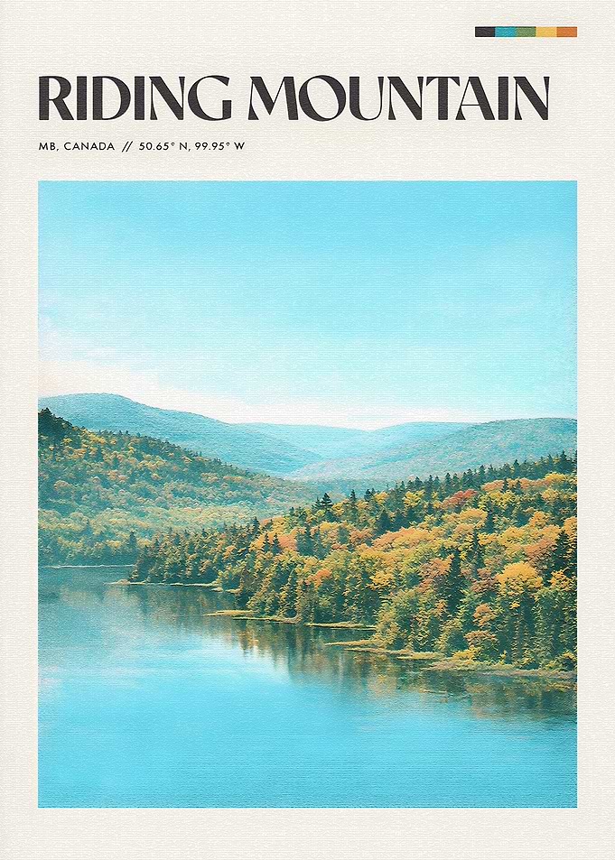 Riding Mountain National Park Poster