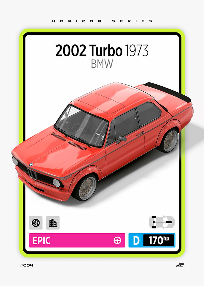 2002 Turbo 1973 BMW Card