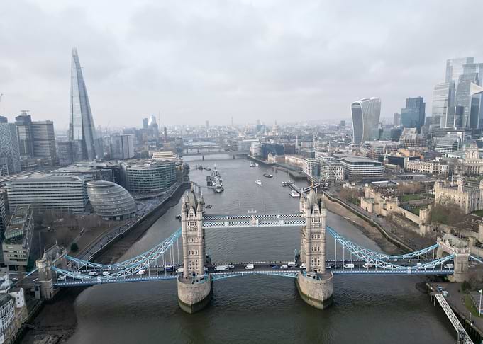 London Skyline with Tower Bridge