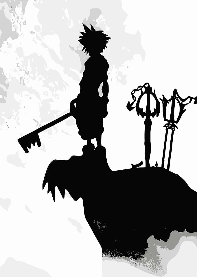 Sora with Keyblades