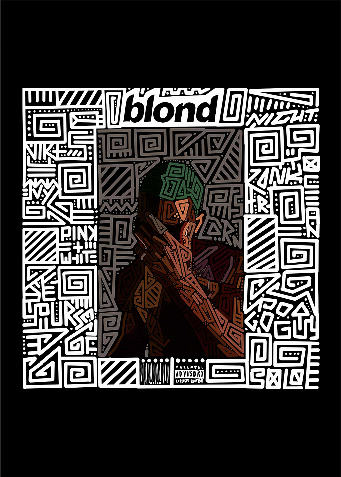 Frank Ocean Blond Album Art