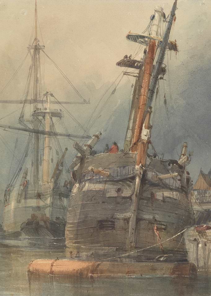 Ships in a Harbor