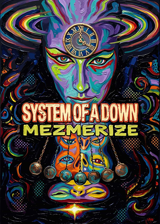System of a Down Mezmerize Album Art