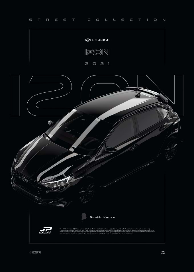 Hyundai i20 N 2021 Poster