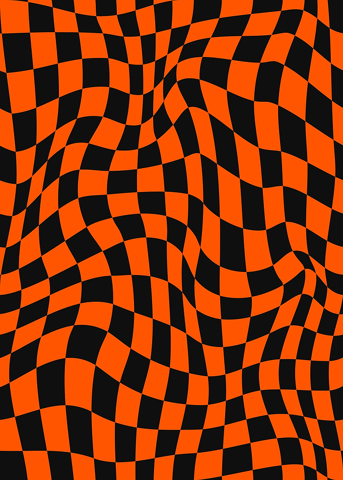 Warped Checkerboard Pattern
