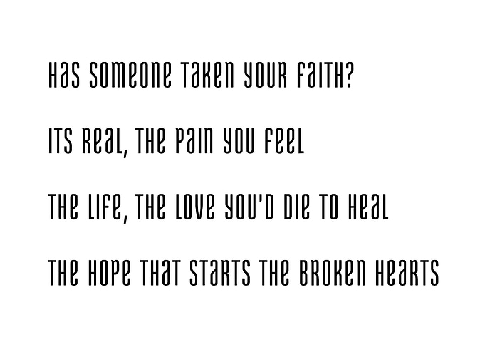 Inspirational Text Art