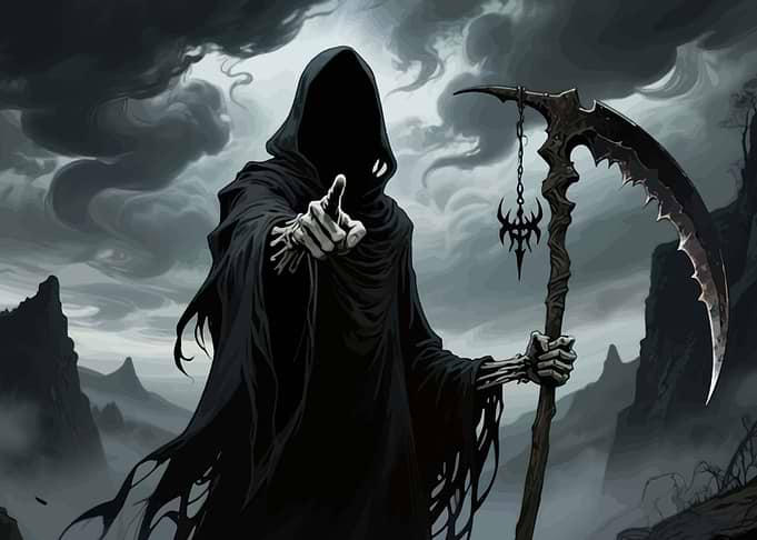 Grim Reaper with Scythe
