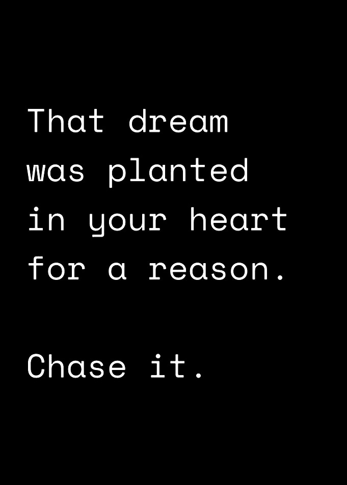 Inspirational Text Art