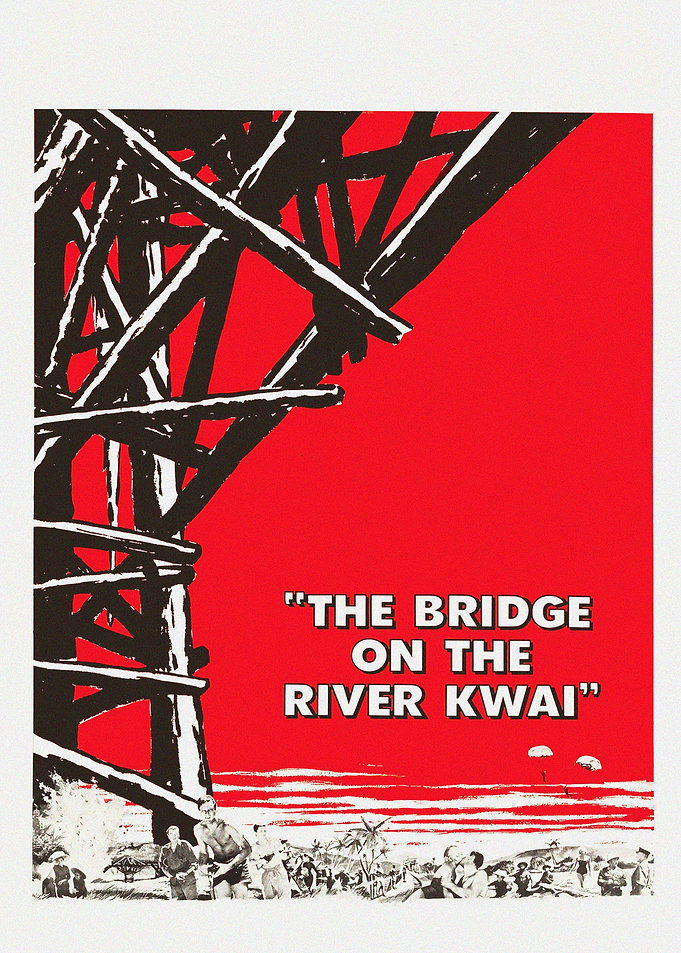 The Bridge on the River Kwai Movie Poster