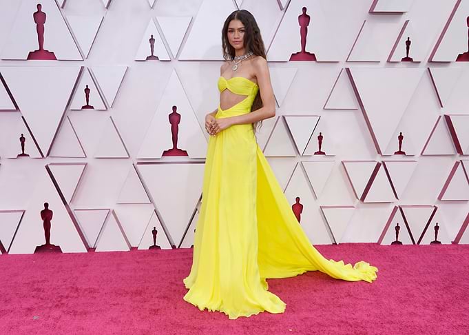 Zendaya on the Oscars Red Carpet