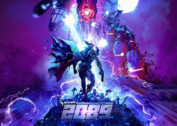 Pistol Whip 2089 Cyberpunk Art