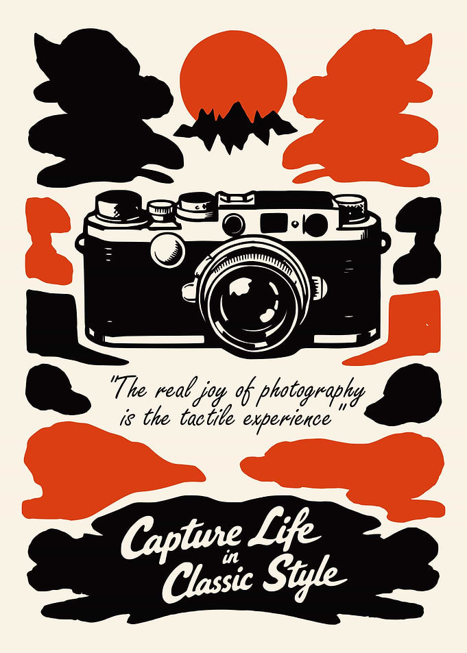 Vintage Camera Wall Art