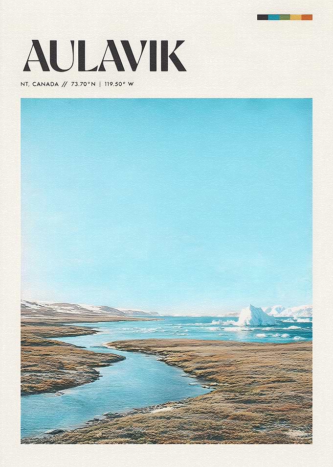 Aulavik National Park Poster