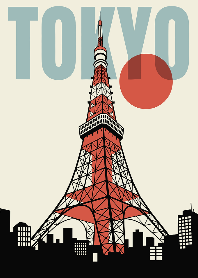 Tokyo Tower and Cityscape