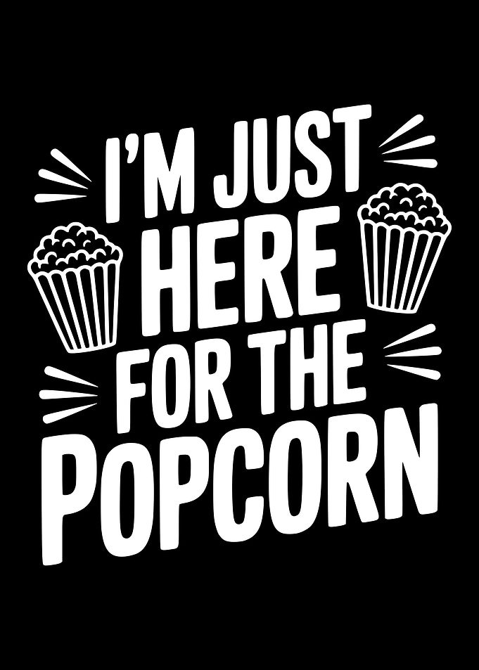 I'm Just Here For The Popcorn