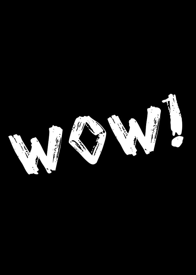 Wow text art