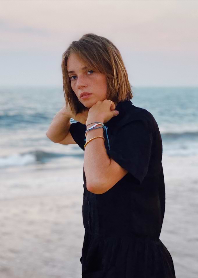 Maya Hawke on the Beach