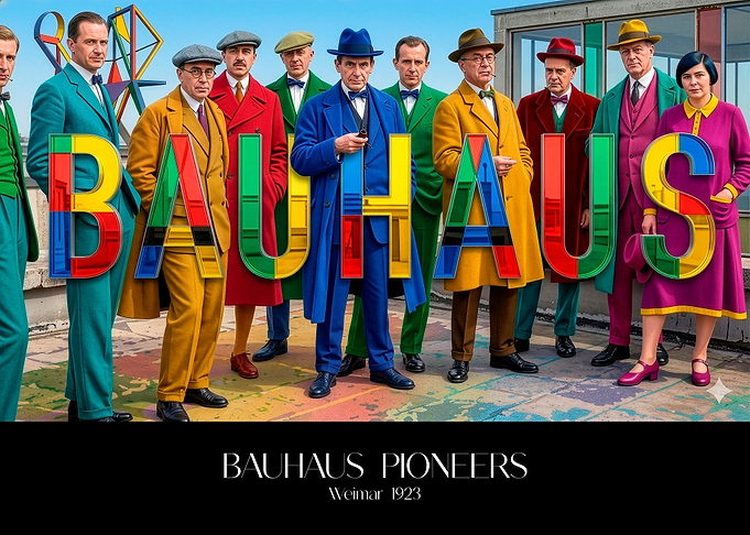 Bauhaus Pioneers Weimar 1923