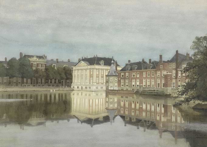 Palace Reflection on Water