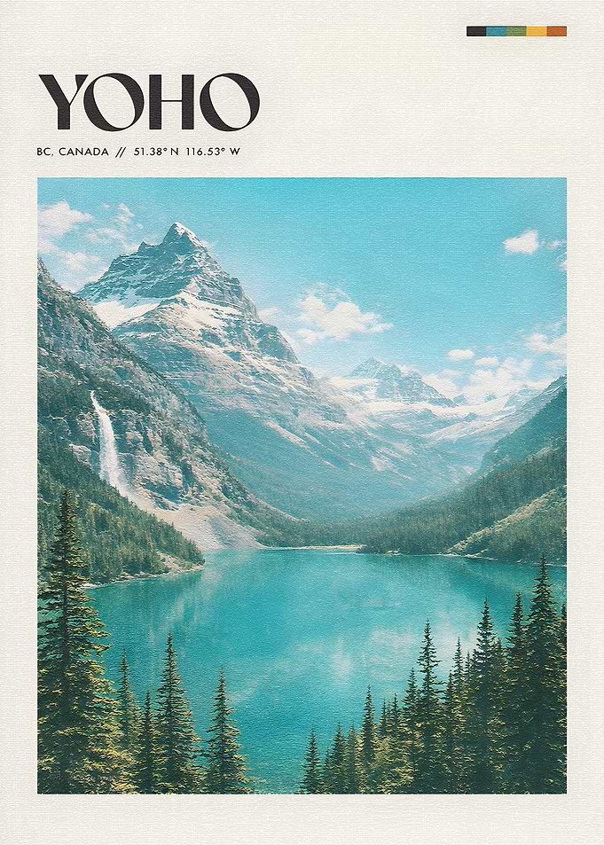 Yoho National Park Landscape