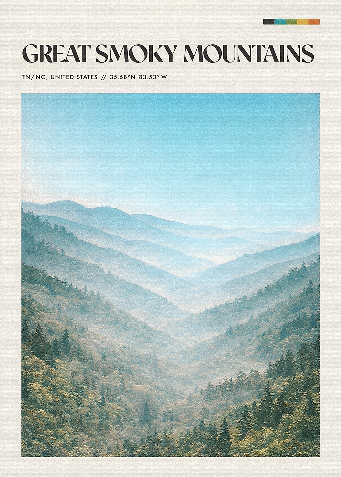 Great Smoky Mountains Landscape