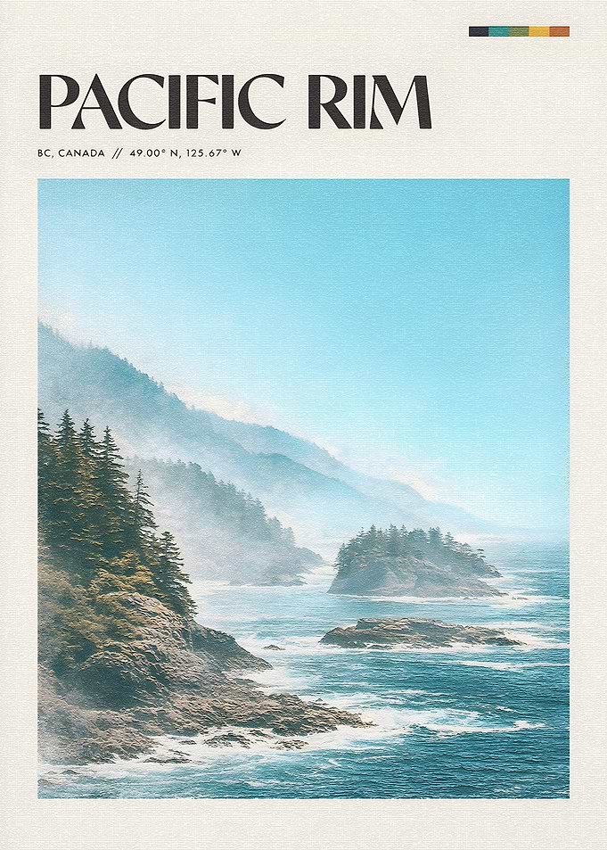 Pacific Rim BC Canada Coastline