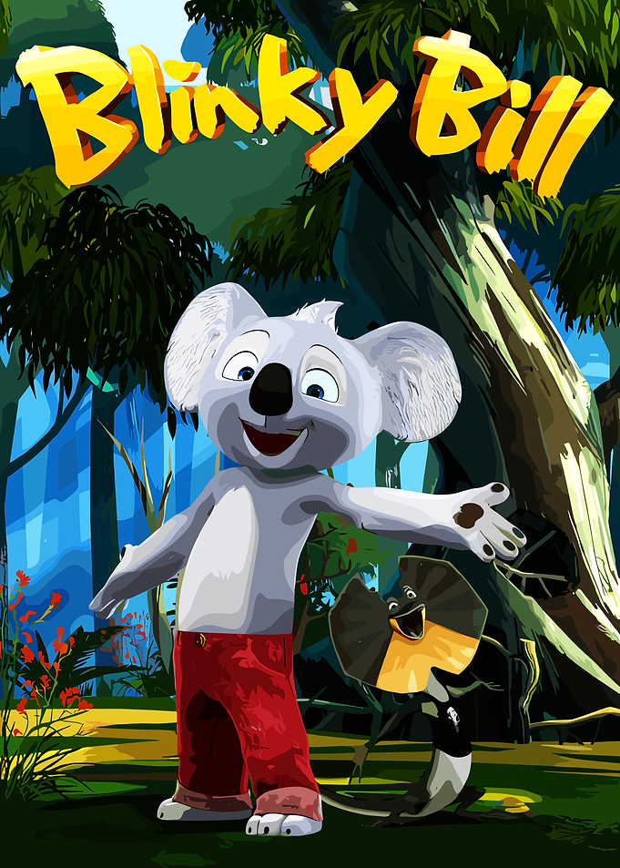 Blinky Bill and Frilled Lizard