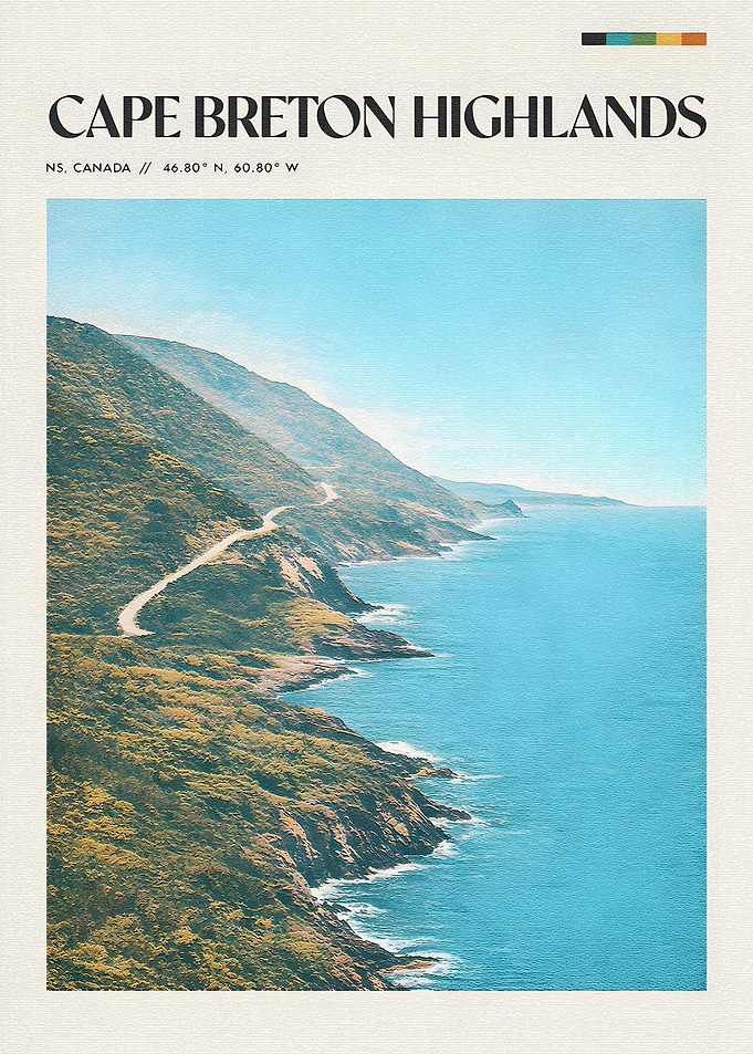 Cape Breton Highlands Coastal Road