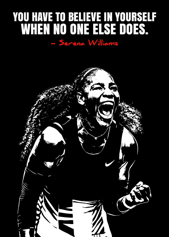 Serena Williams Motivational Quote