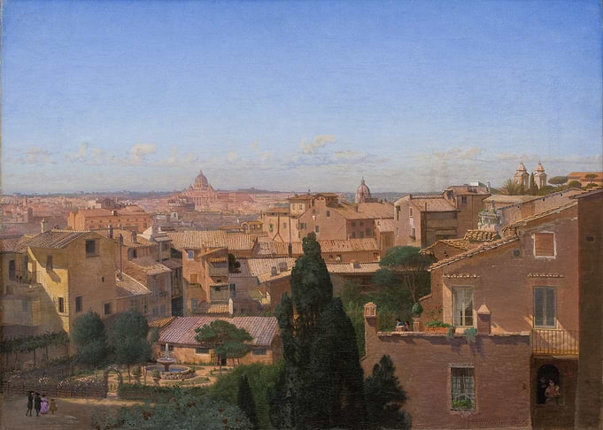 Panoramic View of Rome