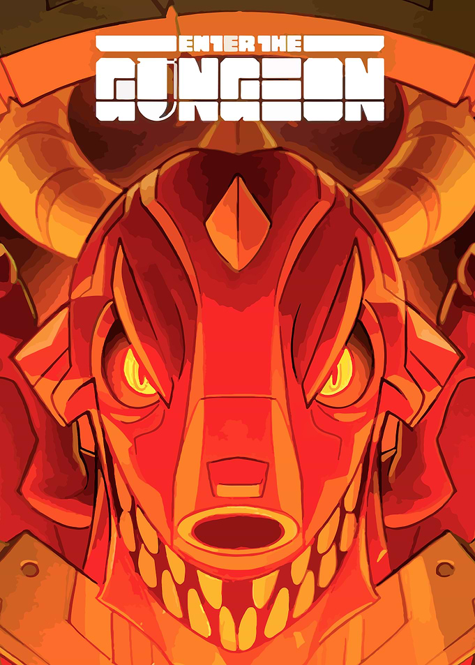 Enter the Gungeon Game Art