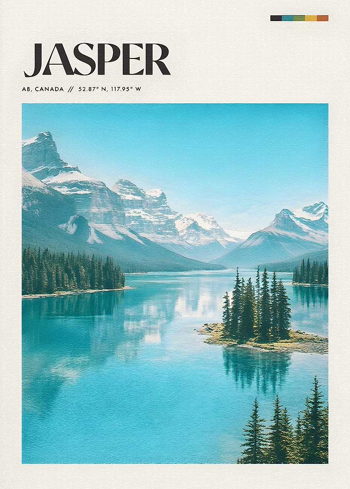 Jasper National Park Landscape
