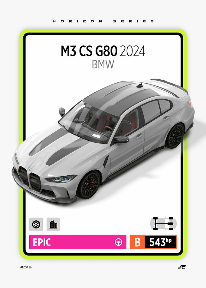 BMW M3 CS G80 2024 Card
