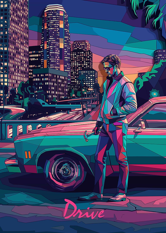 Drive Movie Poster Art