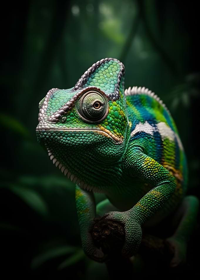 Chameleon on a Branch