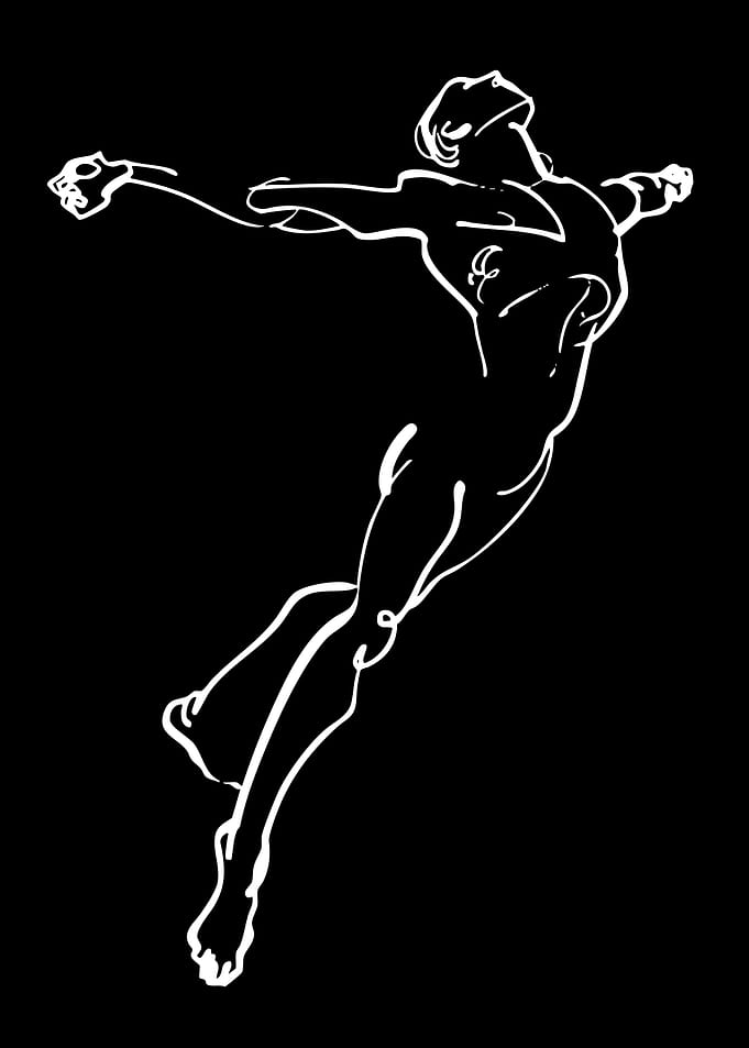 Dynamic Figure in Motion