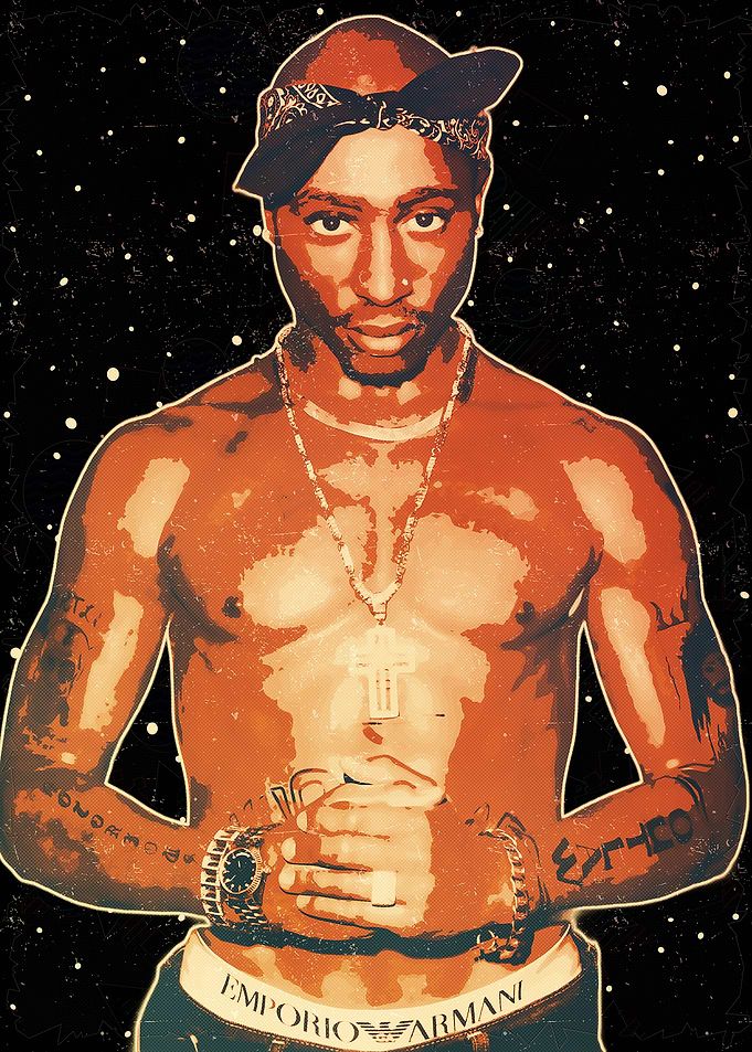 Tupac Shakur Portrait