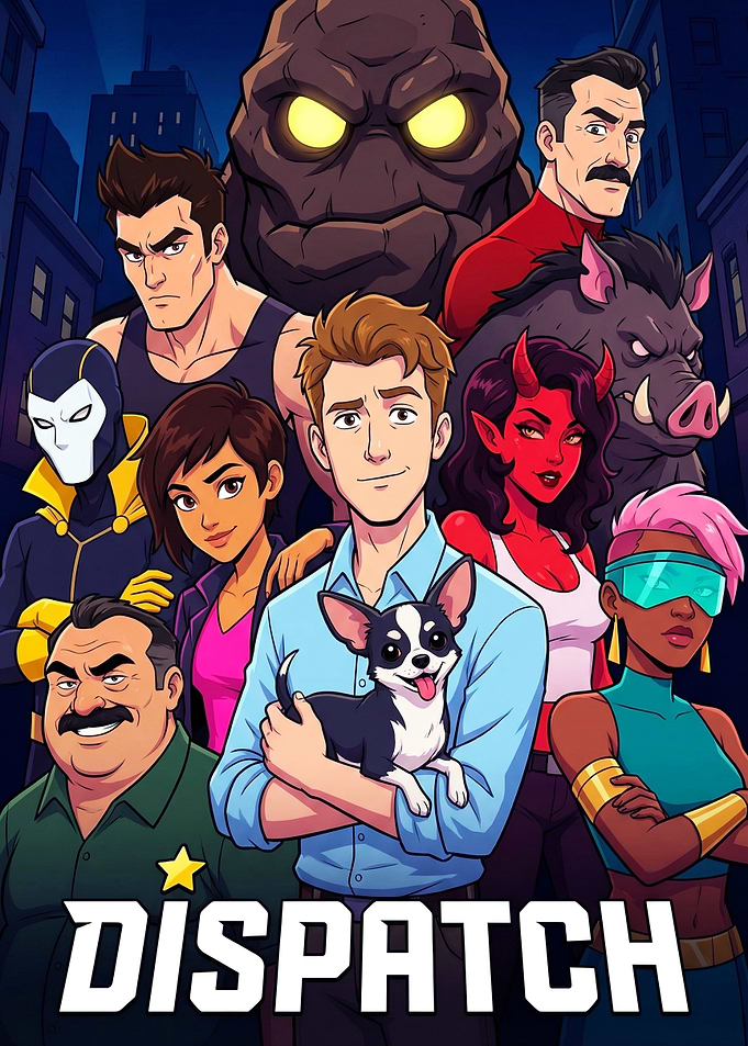 Dispatch Comic Book Cover Art