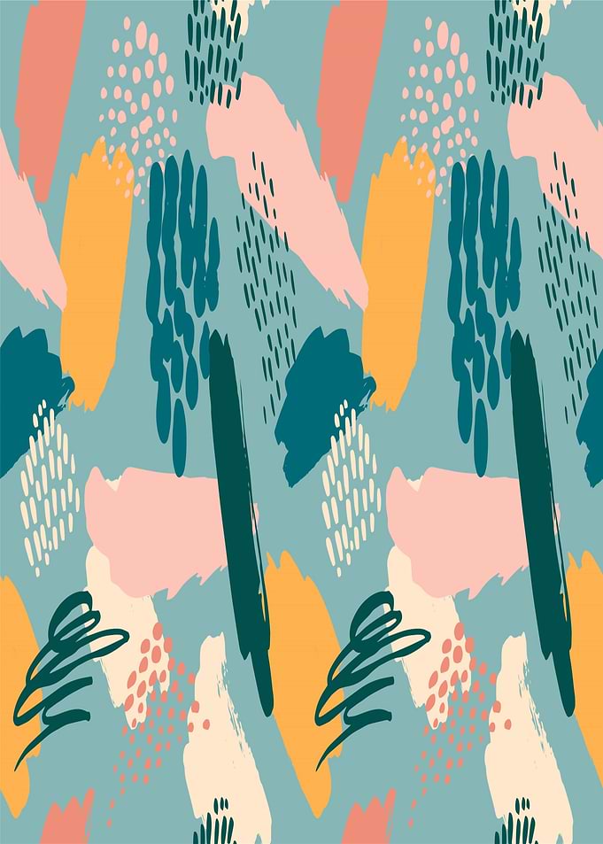 Abstract Brush Stroke Pattern