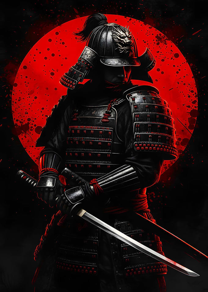 Samurai Warrior with Katana