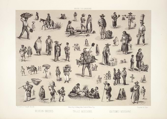 Mexican Costumes and Trades