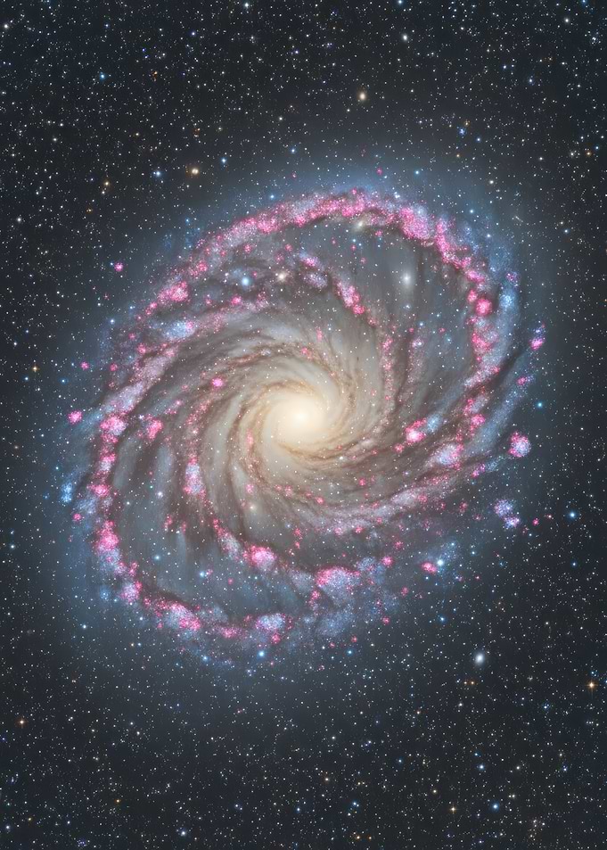 Fireworks Galaxy - Whirlpool Galaxy