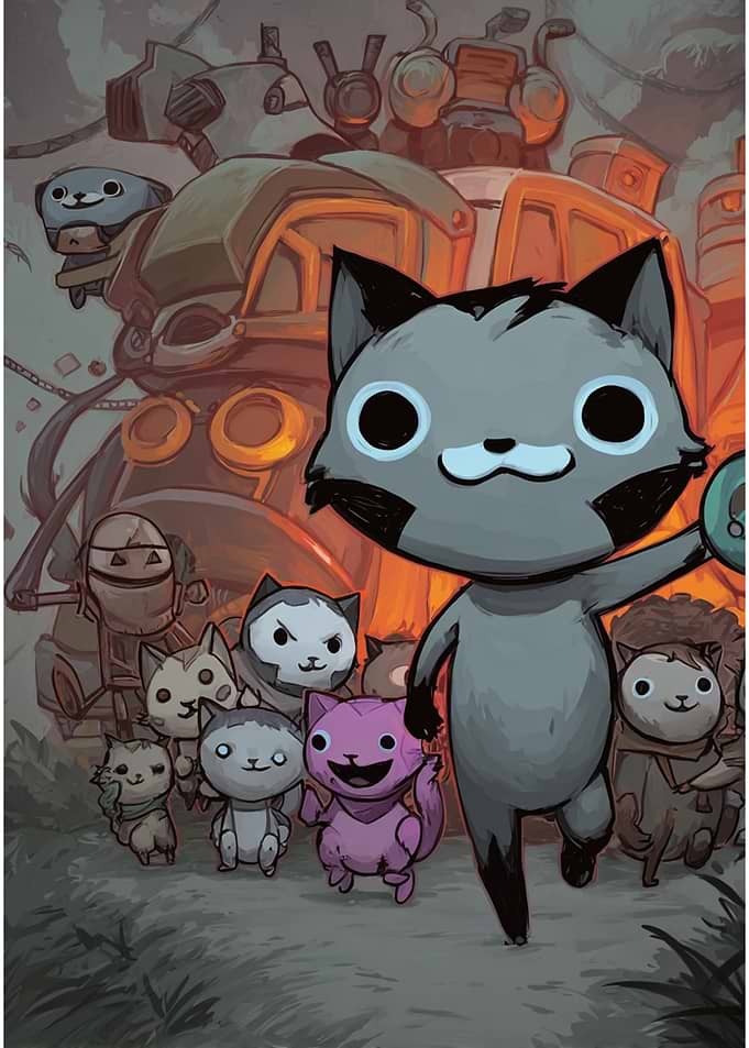 Cute Cat Characters and Robots MEWGENICS