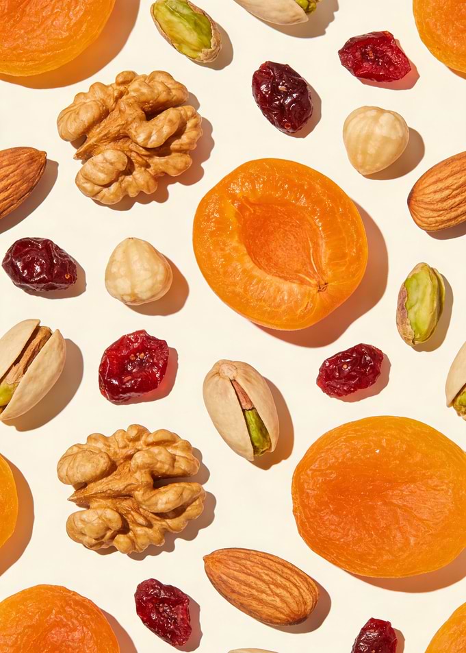 Assortment of Dried Fruits and Nuts