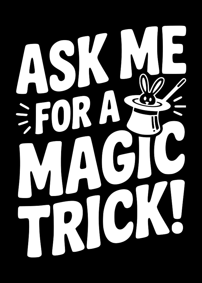 Ask Me For A Magic Trick