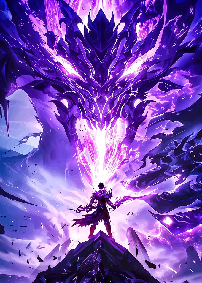 Epic Fantasy Battle Scene