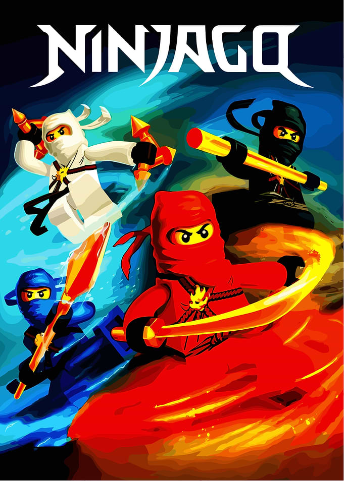Ninjago Characters in Action